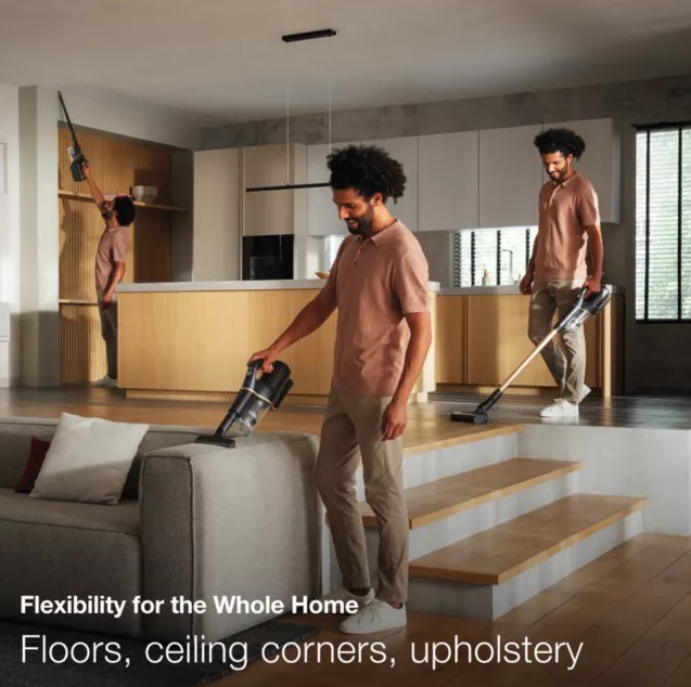 Miele Duoflex Hx1 Total Care Cordless Stick Vacuum Cleaner- Rose Gold | 12377970 - Image 5