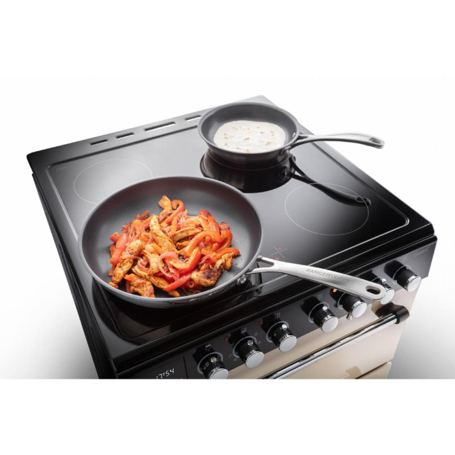 Rangemaster Classic 60 Ceramic Cooker - Cream/Chrome | CLA60ECCR-C - Image 8