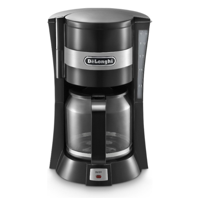 Delonghi Filter Coffee Machine | 1.25l | Black | ICM15210.1
