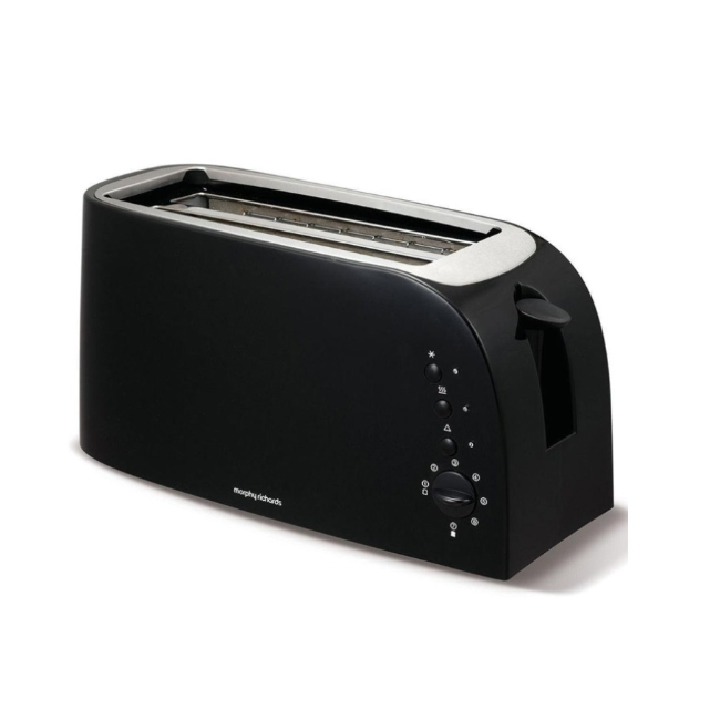Morphy Richards Essential 4 Slice Toaster | Black | 980608