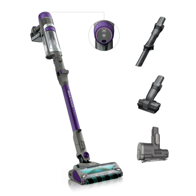 Shark PowerDetect Cordless Pet Vacuum Cleaner - Grey/Purple | IP1251UKT - Image 3