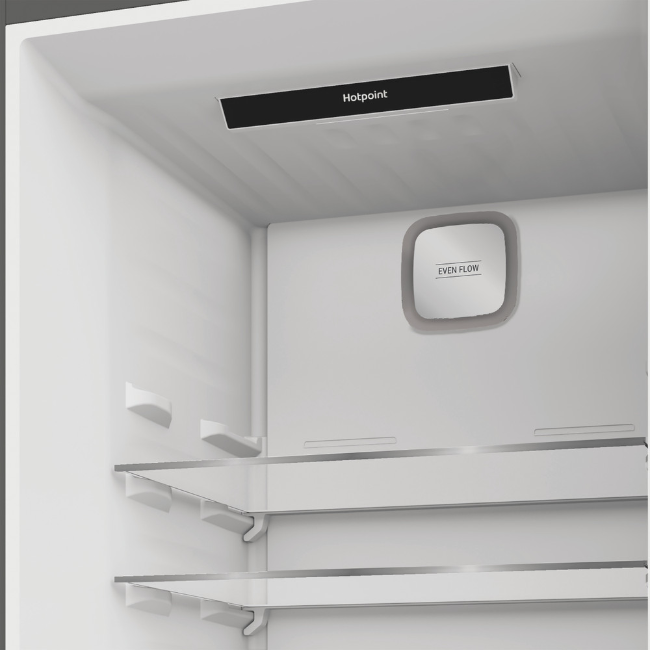 Hotpoint 50:50 Frost Free Fridge Freezer - Black Inox | HPK26363XBR5UK - Image 6 Hotpoint 50:50 Frost Free Fridge Freezer - Black Inox | HPK26363XBR5UK - Image 6