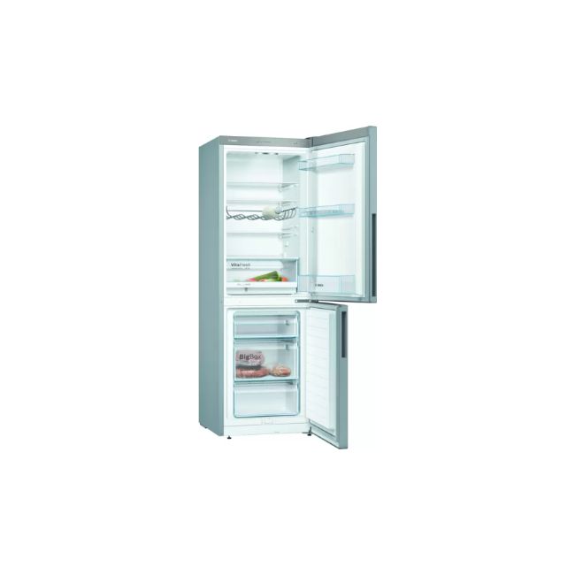Bosch Serie | 4 Fridge Freezer 176x60cm | Stainless steel | KGV33VLEAG - Image 2