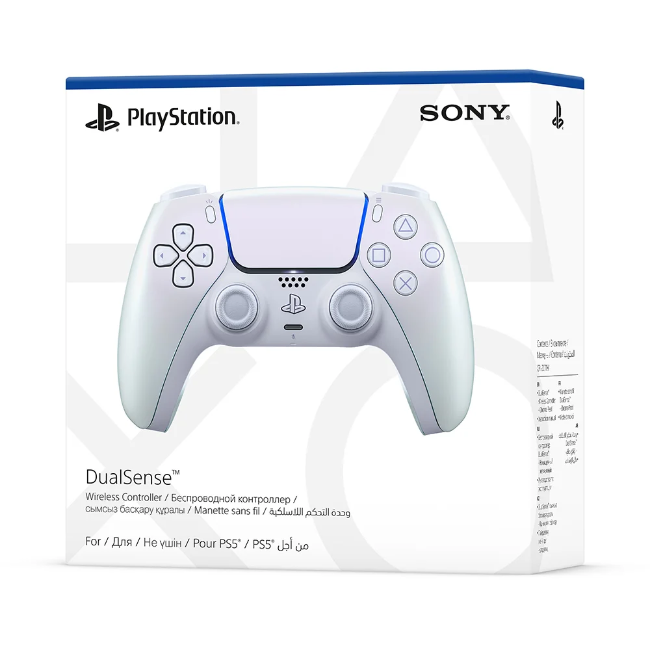 PlayStation PS5 DualSense® Wireless Controller - Chroma Pearl | 9023715 - Image 6