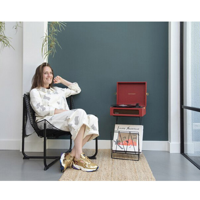 Crosley Voyager 2-Way Bluetooth Record Player - Burgundy | CR8017B-BUR - Image 5