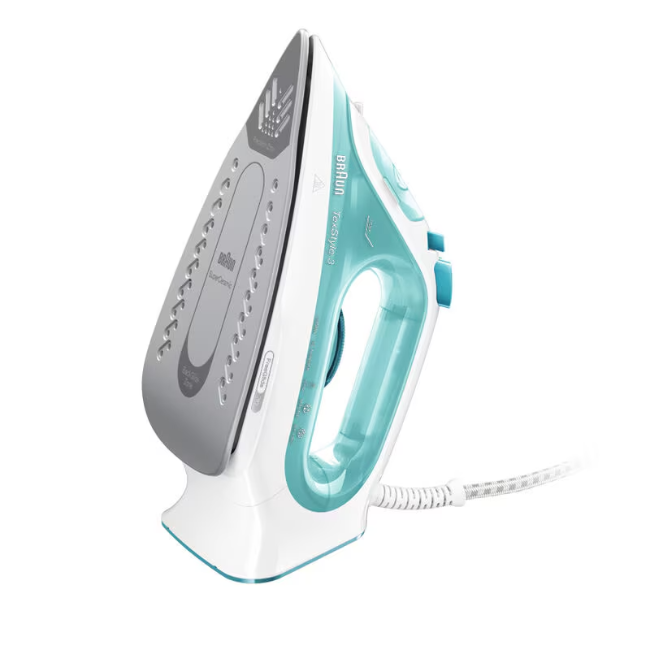 Braun TexStyle 3 Steam Iron | Green | SI3041GR - Image 2
