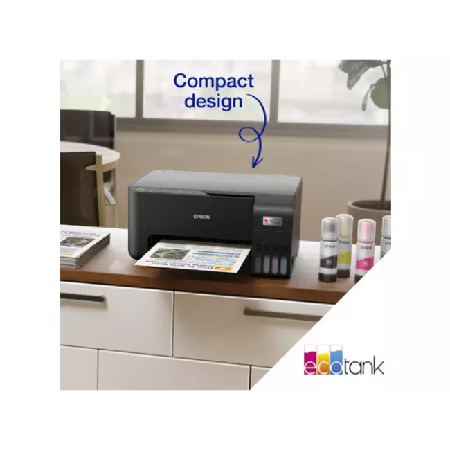Epson Eco Tank Multifunction Wi-Fi Ink Tank Printer - Black | ET-2862 - Image 6