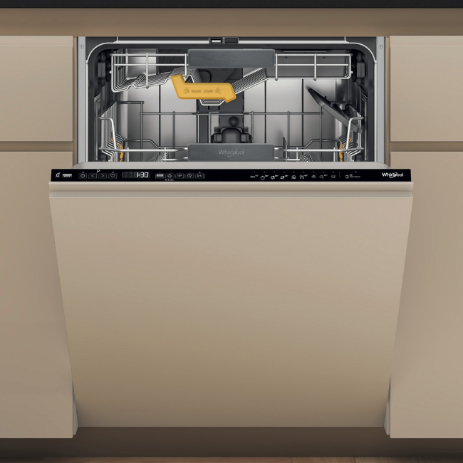 Whirlpool Integrated Dishwasher - Black | W8IB15M6LUK