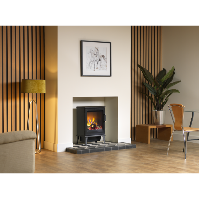 Dimplex Optiflame Southbank Stove, 2kw - Matt Black | STH20 - Image 4