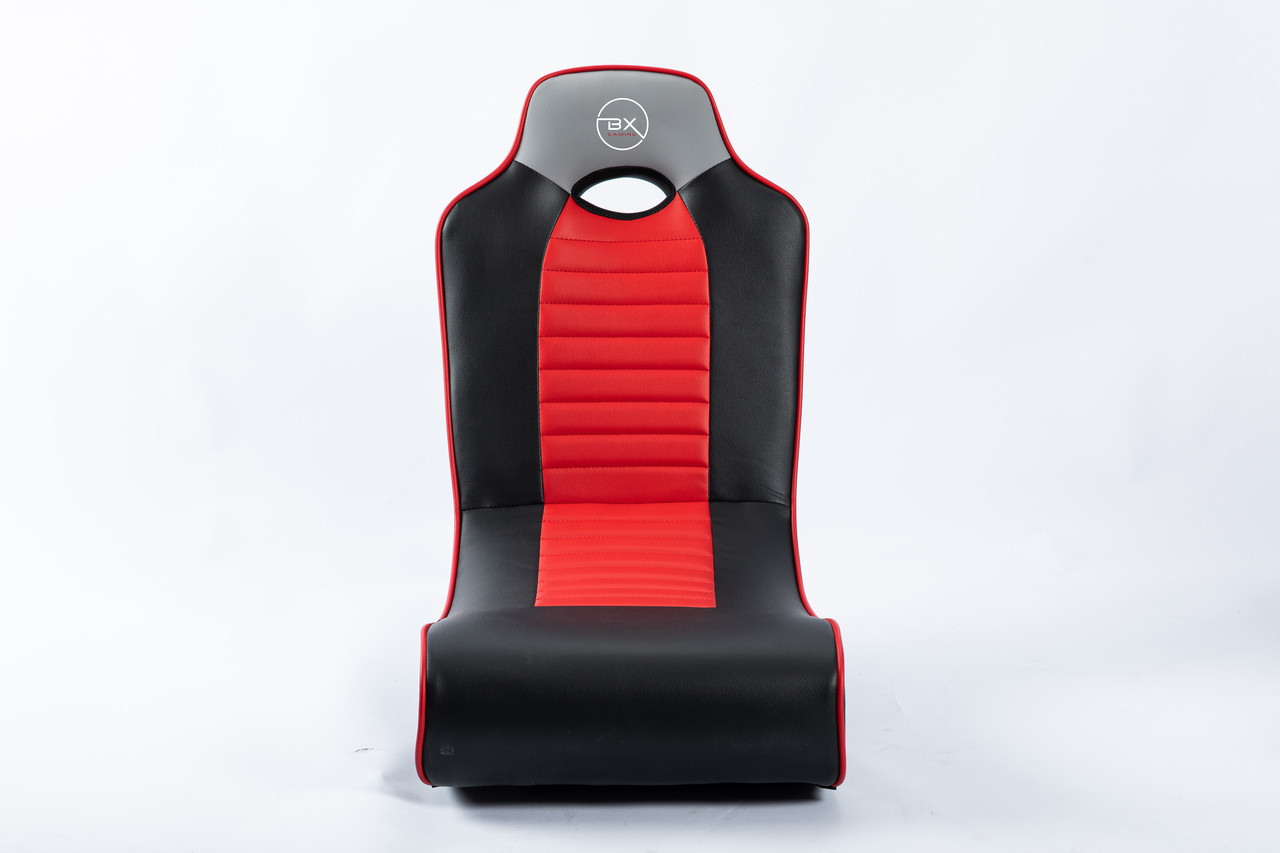 BX Gaming Folding Rocker in Red and Black | TEKGCV06 - Image 3