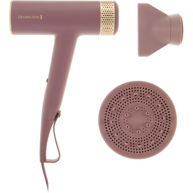 Remington AIRvive Hair Dryer | Mauve & Gold | EC8930U51