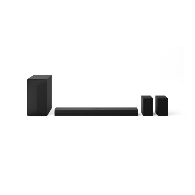 Lg 5.1 channel Home Cinema Soundbar with Surround Sound and Rear Speakers - Black | US60TR.AGBRLLK - Image 2