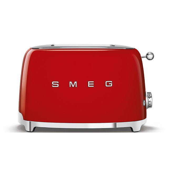Smeg 50's Retro style 2 Slice Red Toaster | TSF01RDUK Smeg 50's Retro style 2 Slice Red Toaster | TSF01RDUK