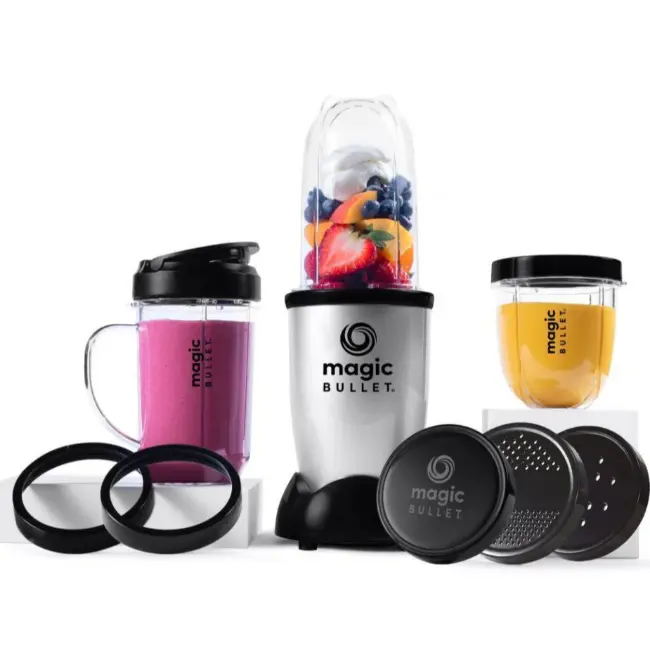 Nutribullet Magic Bullet Blender Set | Brushed Steel | MBL11 - Image 3