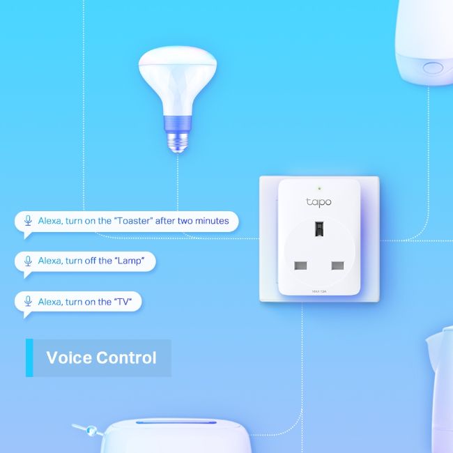 TP-Link Mini Smart Wi-Fi Socket | Tapo P100 - Image 7 TP-Link Mini Smart Wi-Fi Socket | Tapo P100 - Image 7
