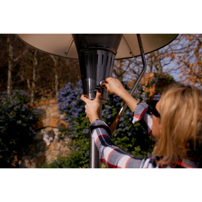 Sahara 13kW Heat Focus Gas Patio Heater Stainless Steel | X13IR-SS - Image 6