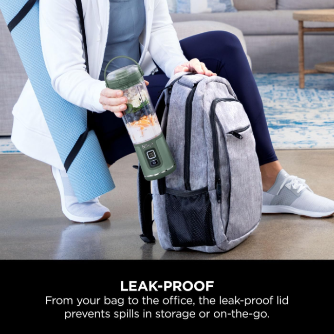 Ninja Blast Portable Blender | Forest Green | BC151UKEM - Image 2