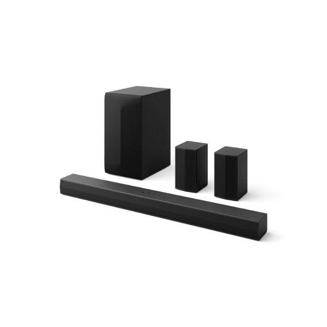 Lg 5.1 channel Home Cinema Soundbar with Surround Sound and Rear Speakers - Black | US60TR.AGBRLLK Lg 5.1 channel Home Cinema Soundbar with Surround Sound and Rear Speakers - Black | US60TR.AGBRLLK