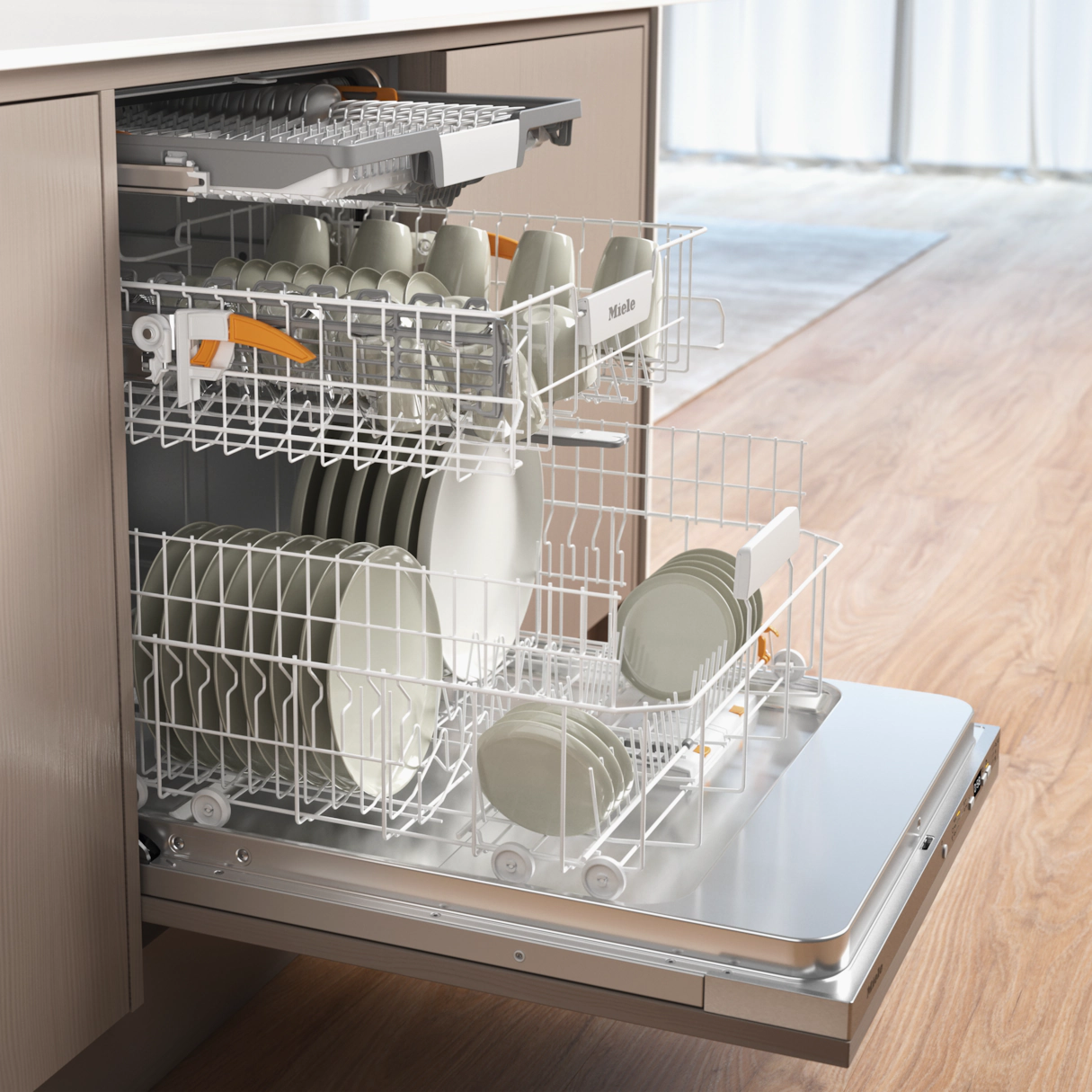 Miele Built-in Active Plus Dishwasher - Stainless Steel | G5350SCVI - Image 3