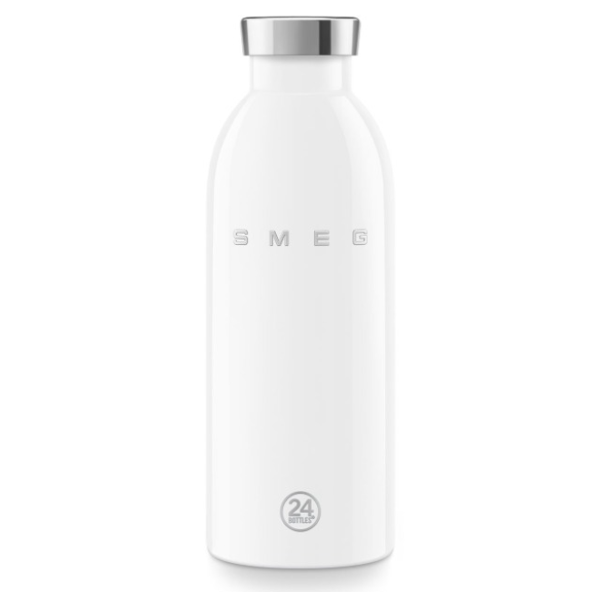 Smeg Insulated Stainless Steel Bottle | 500ml | White | WBF01WH