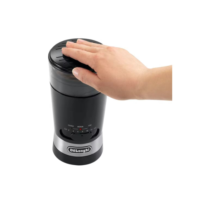 DeLonghi Electric Coffee Grinder - Black | KG210 - Image 3