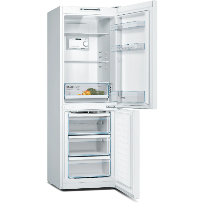 Bosch Series 2 Free-Standing Fridge-Freezer - White | KGN33NWEBG - Image 2