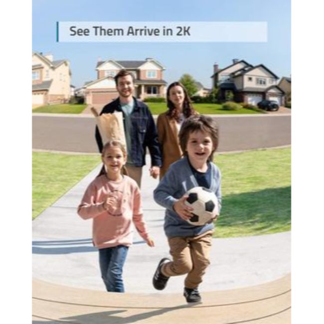 Eufy Video Doorbell 2K (Battery-Powered) with HomeBase 2 | E82101W4 - Image 3 Eufy Video Doorbell 2K (Battery-Powered) with HomeBase 2 | E82101W4 - Image 3