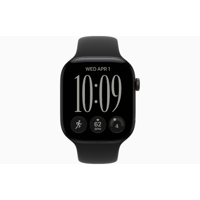 Apple Watch Series 12 | 46mm | Med/Lrg - Black | MJEL4MP-A