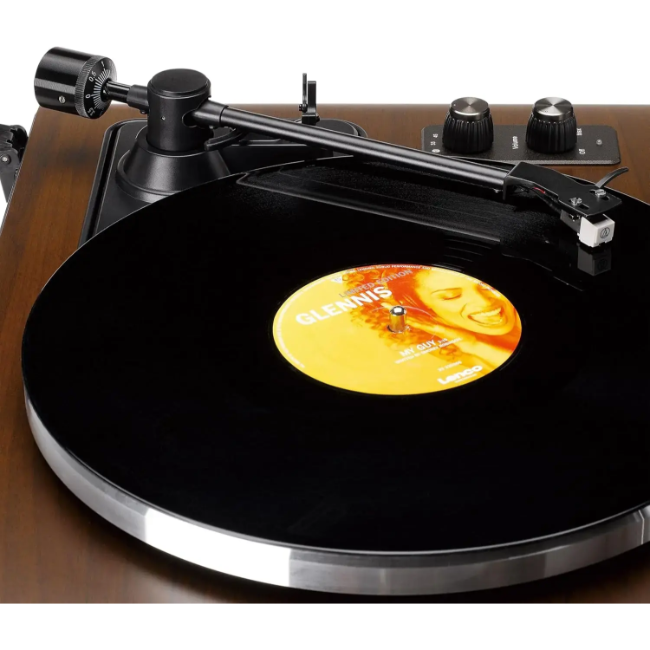 Lenco LS-470WA Record Player with Bluetooth | Walnut | LS-470WA - Image 4
