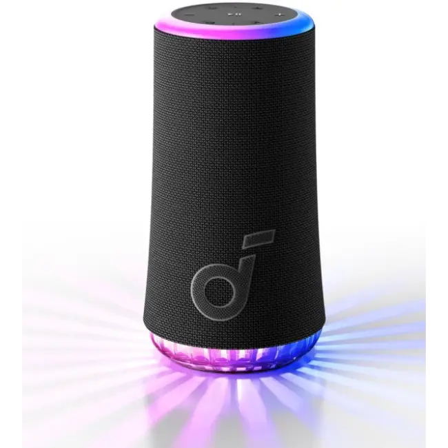 Soundcore Glow Bluetooth Speaker | Black | A3166G11