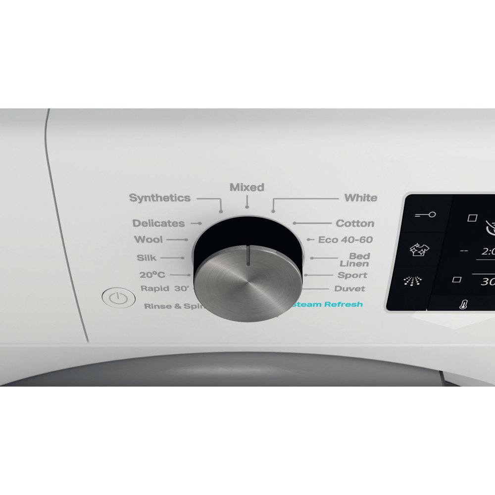 Whirlpool 10KG 1350 Spin Washing Machine - White | FFD 10469 BSV UK - Image 5