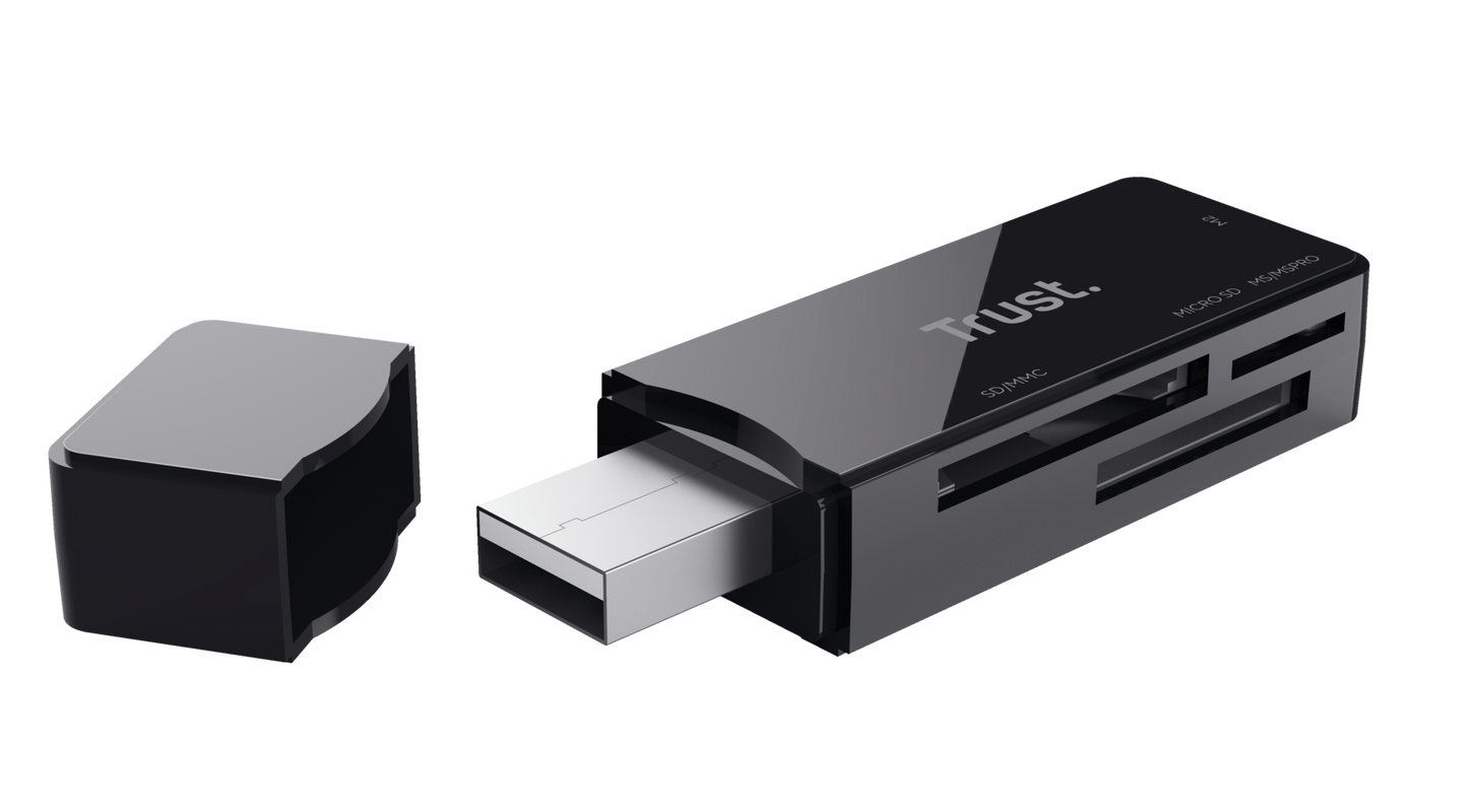 Trust Compact USB Card Reader | T21934 - Image 3