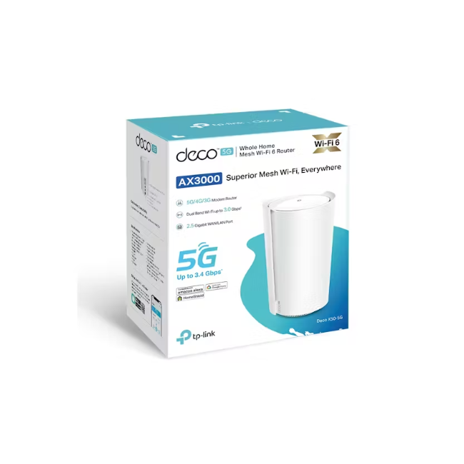 TP-Link AX3000 Whole Home Mesh Wi-Fi 6 System - White | DECOX505G1PK - Image 5