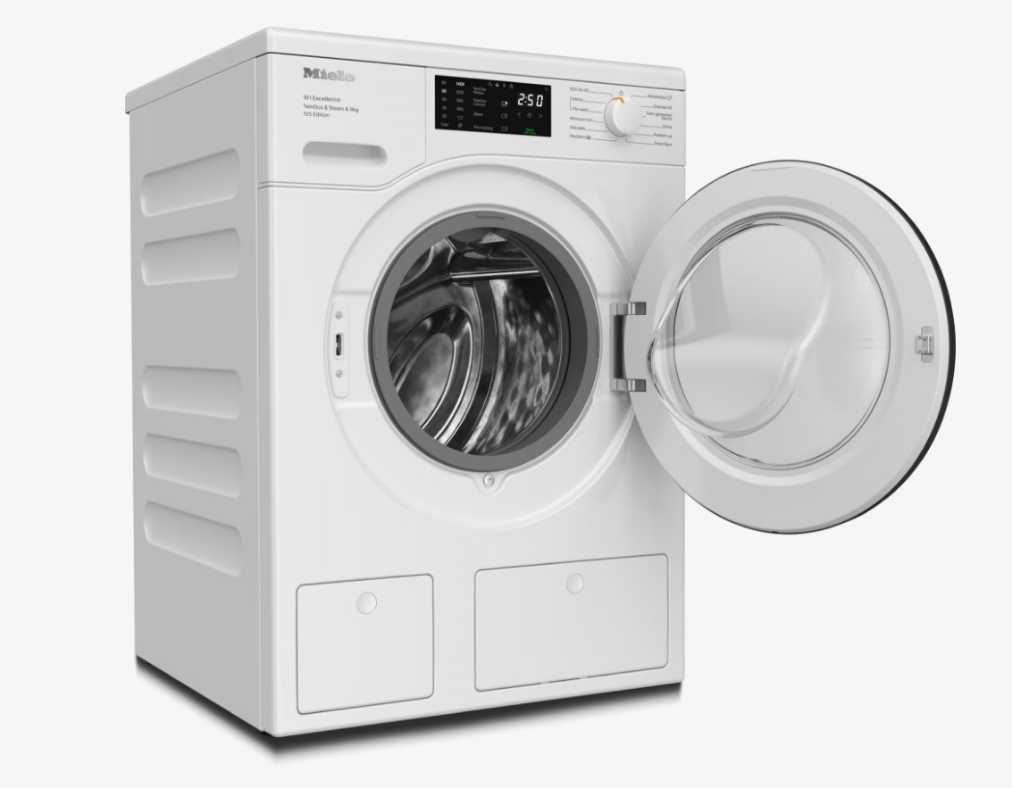 Miele 8KG 1400sp Washing Machine - White | WEB685WCS - Image 2
