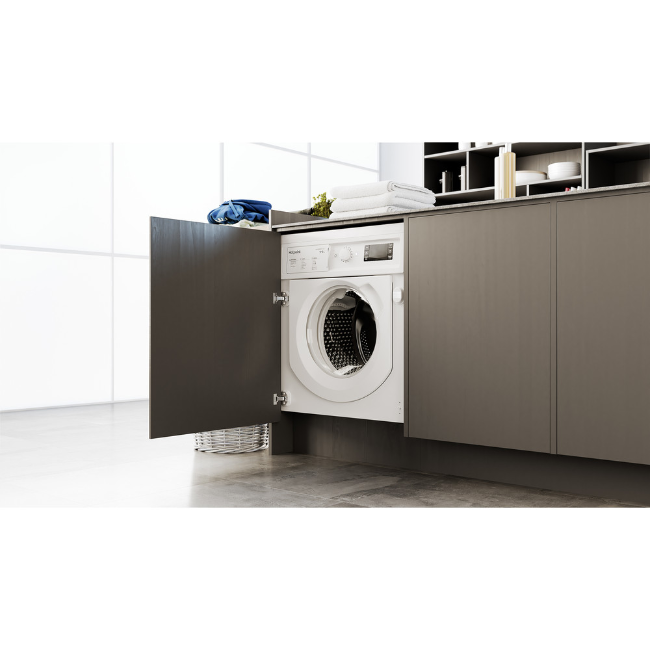 Hotpoint Built-in Anti-stain Washer Dryer - White | BIWDHG961485UK - Image 11