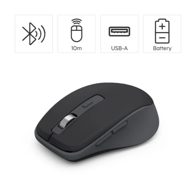 00173079 Hama WM-450 Wireless Mouse | Black | 537355 - Image 2