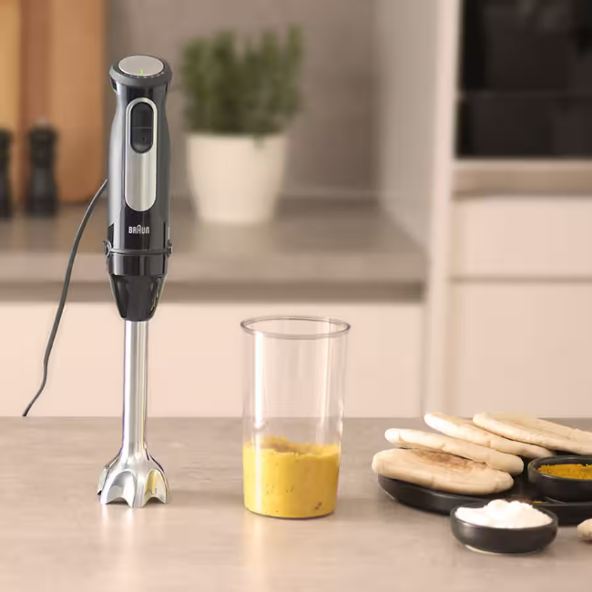 Braun MultiQuick 5 Pro Hand Blender - Black/Chrome | MQ55001M - Image 4