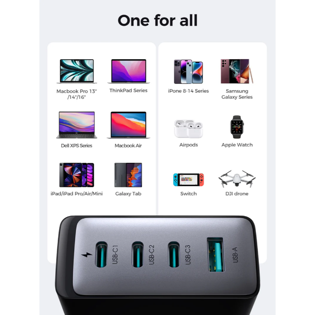 Joyroom 100w 3c1a - black | HL-TCG04UK - Image 2