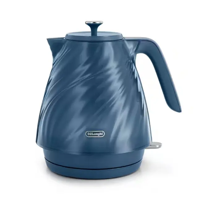 Delonghi Ballerina Seta Kettle | Silk Blue | KBDS3001.BL Delonghi Ballerina Seta Kettle | Silk Blue | KBDS3001.BL