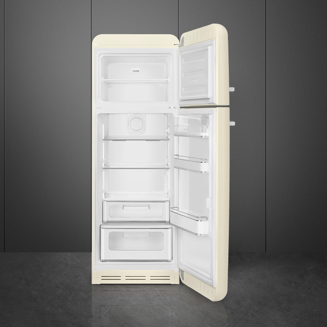 Smeg 50s Style Fridge Freezer - Cream | FAB30RCR6UK - Image 5