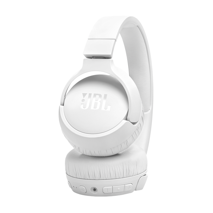 JBL Headphones On Ear Noise Cancelling - White | JBLT670NCWHT - Image 6