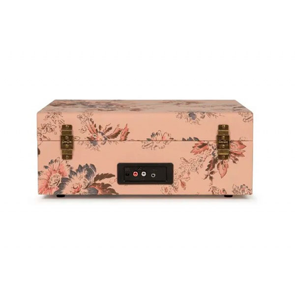Crosley CR8017B-FL4 Voyager Portable Turntable with Built-in Bluetooth Receiver - Floral | CR8017B-FL4 - Image 3