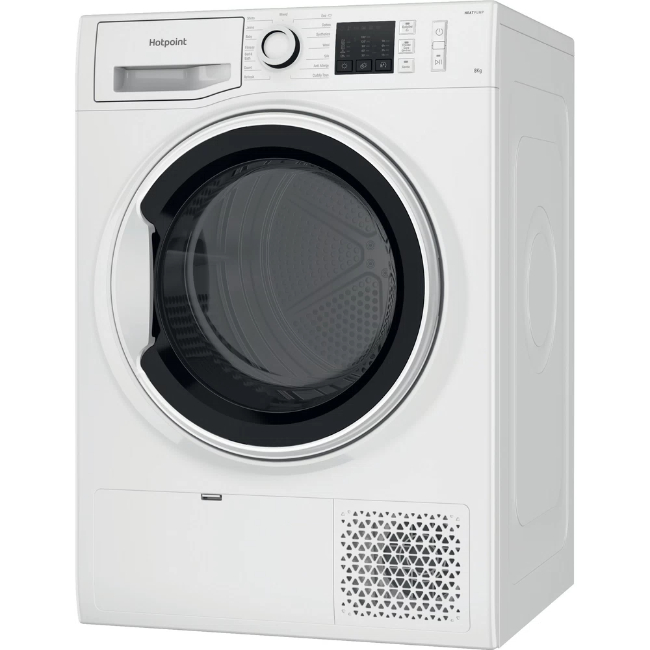 Hotpoint 8kg Heat Pump Condenser Tumble Dryer - White | NT M10 81WK UK - Image 6