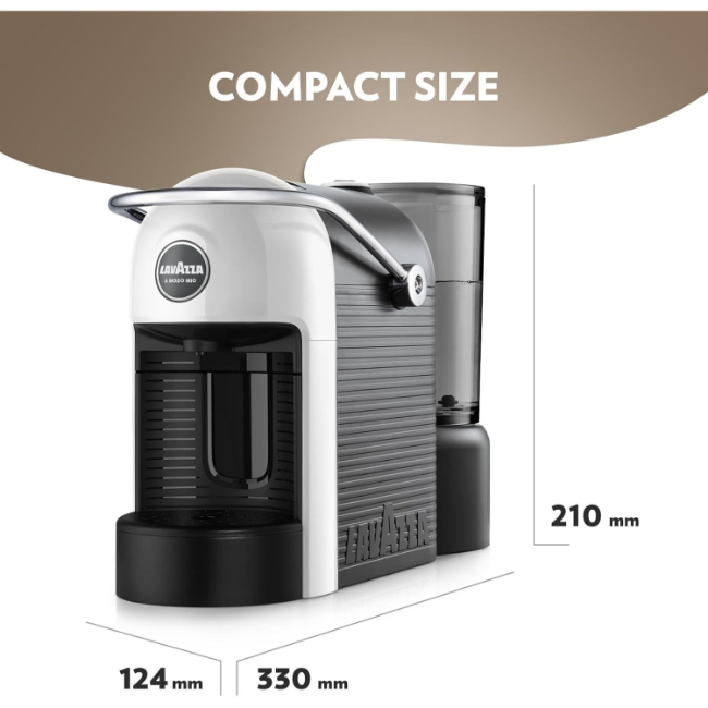 Lavazza A Modo Mio Jolie Evo Coffee Machine | White | 18001424 - Image 5