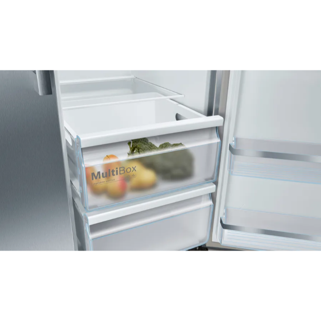 Bosch Series 6 American Fridge Freezer - Brushed Steel | KAD93AIERG - Image 9 Bosch Series 6 American Fridge Freezer - Brushed Steel | KAD93AIERG - Image 9