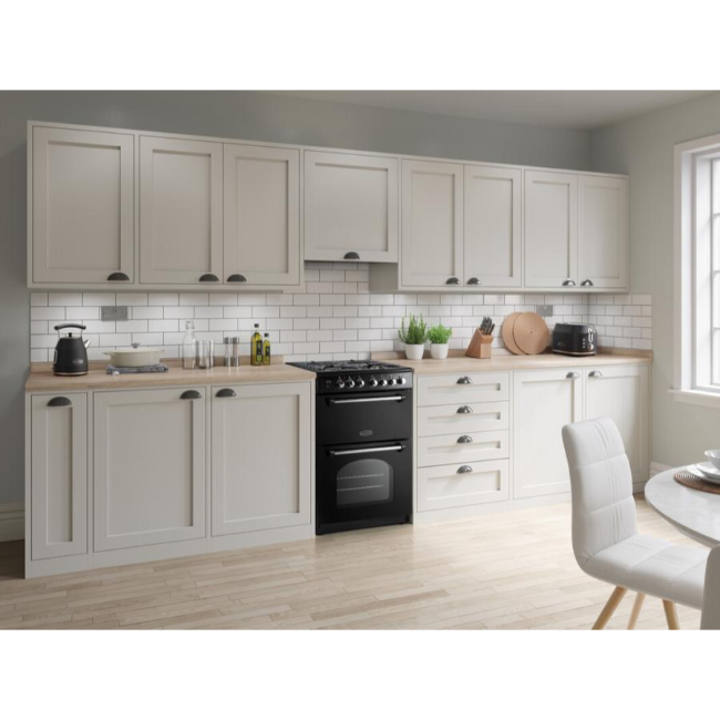 Rangemaster Classic All Gas Cooker - Black | CLA90NGFBK - Image 8