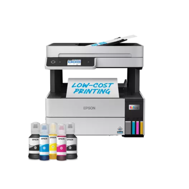 Epson EcoTank A4 Multifunction Wi-Fi Ink Tank Printer - White and Grey | ET5150