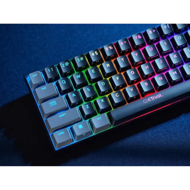Trust GXT 867 Mini Gaming Keyboard | RGB Illumination | T24886 - Image 8