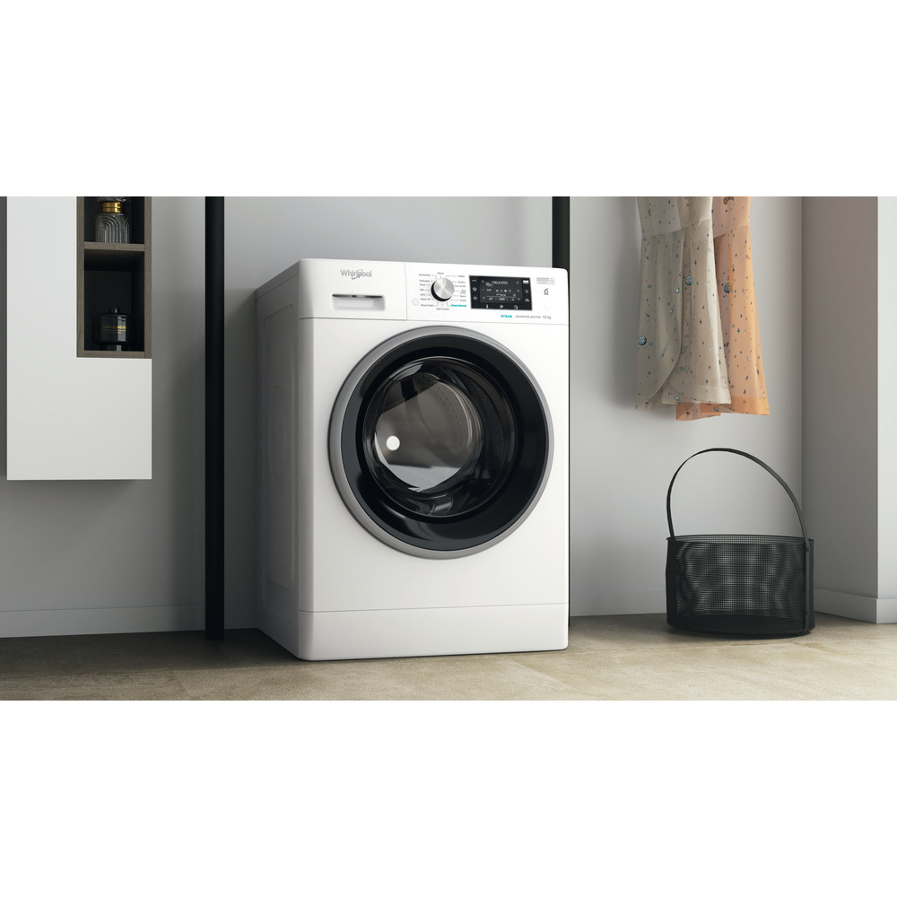 Whirlpool 10KG 1350 Spin Washing Machine - White | FFD 10469 BSV UK - Image 7