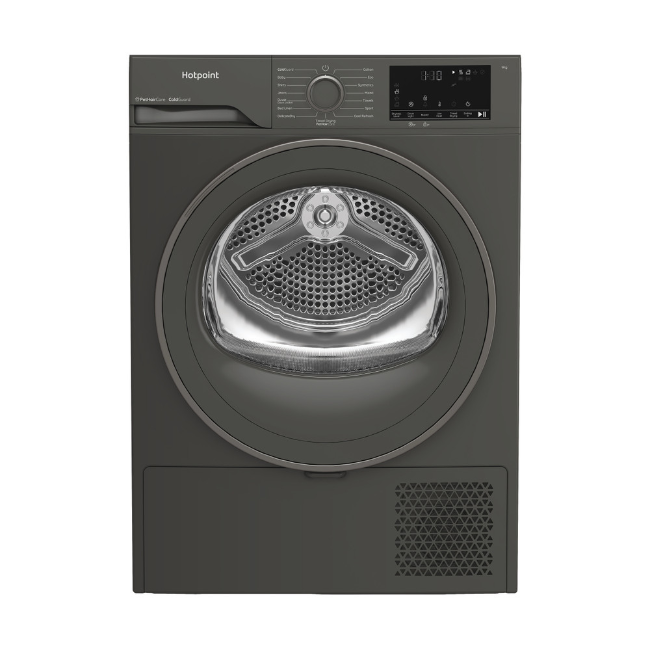 Hotpoint Freestanding Heat Pump Tumble Dryer - Graphite | HHDD90GGIRE